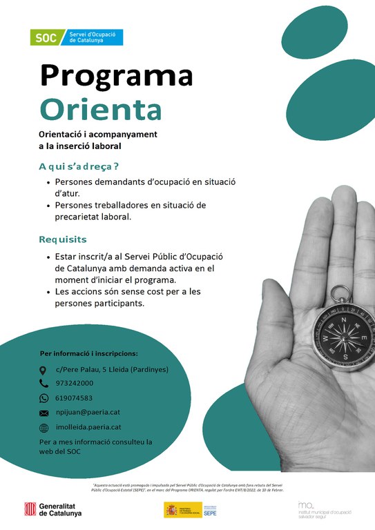 Cartell del Programa Orienta