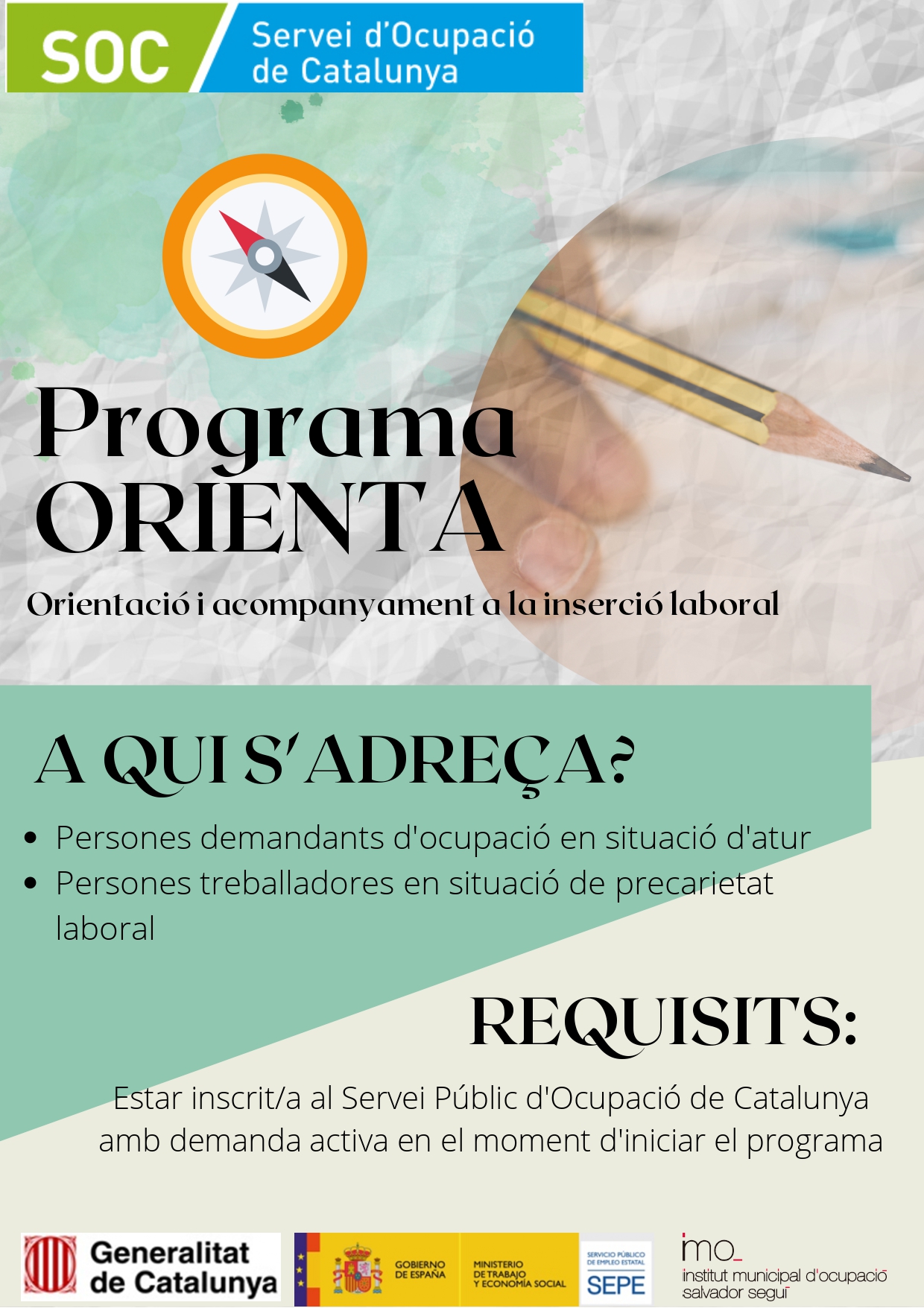 Cartell del Programa Orienta